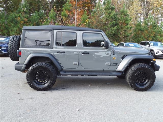 used 2023 Jeep Wrangler car, priced at $33,214