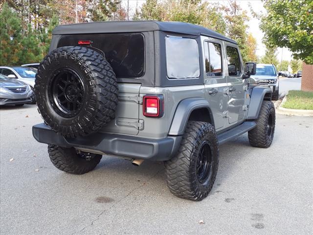 used 2023 Jeep Wrangler car, priced at $33,214