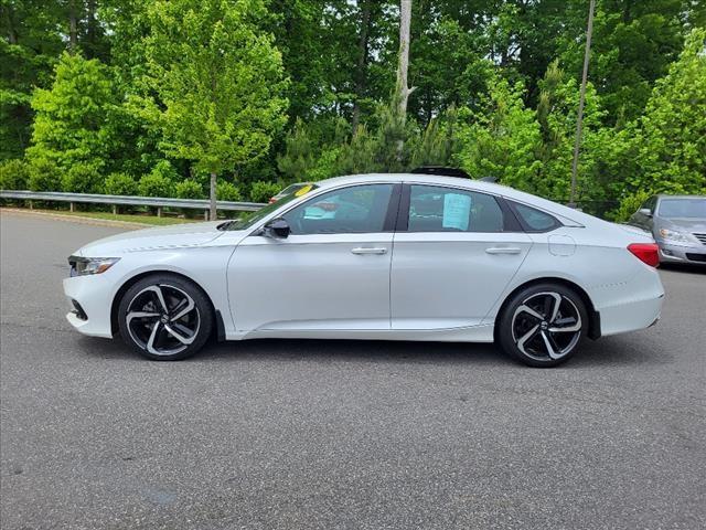 used 2021 Honda Accord car, priced at $23,853