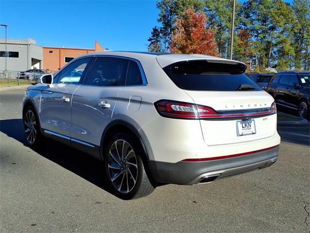 used 2019 Lincoln Nautilus car, priced at $19,602
