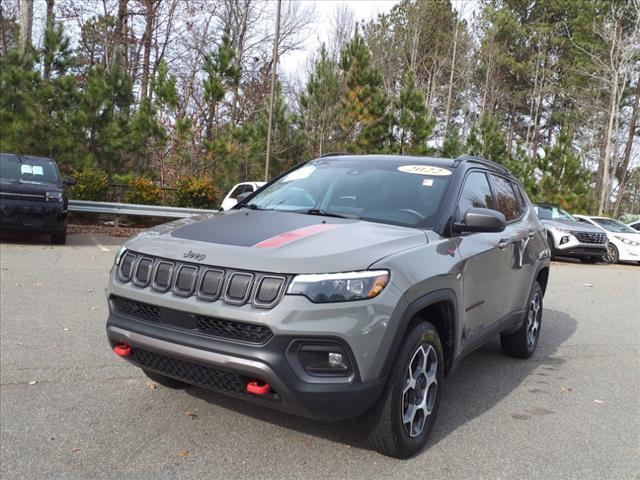 used 2022 Jeep Compass car, priced at $24,902