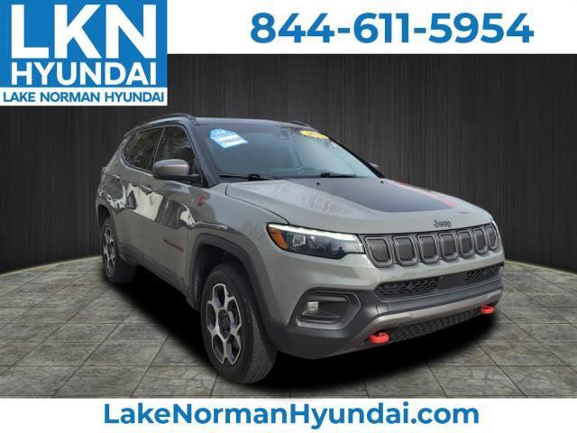 used 2022 Jeep Compass car, priced at $24,463