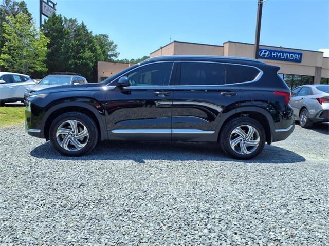 used 2022 Hyundai Santa Fe car, priced at $23,370