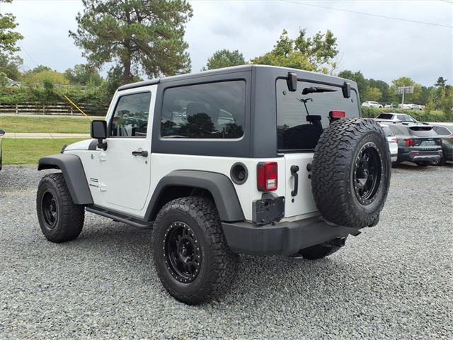 used 2016 Jeep Wrangler car, priced at $16,859