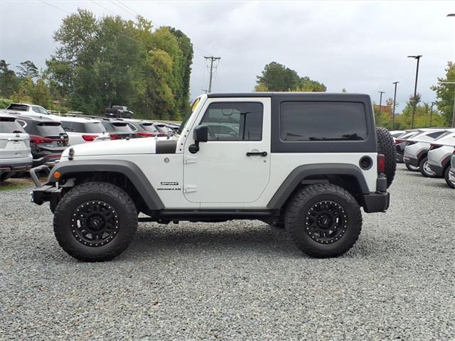 used 2016 Jeep Wrangler car, priced at $16,859