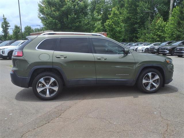 used 2019 Jeep Cherokee car, priced at $19,235