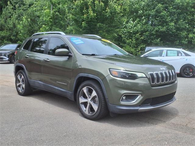 used 2019 Jeep Cherokee car, priced at $19,235