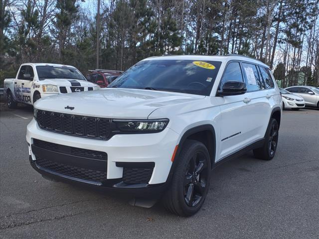 used 2021 Jeep Grand Cherokee L car, priced at $29,468