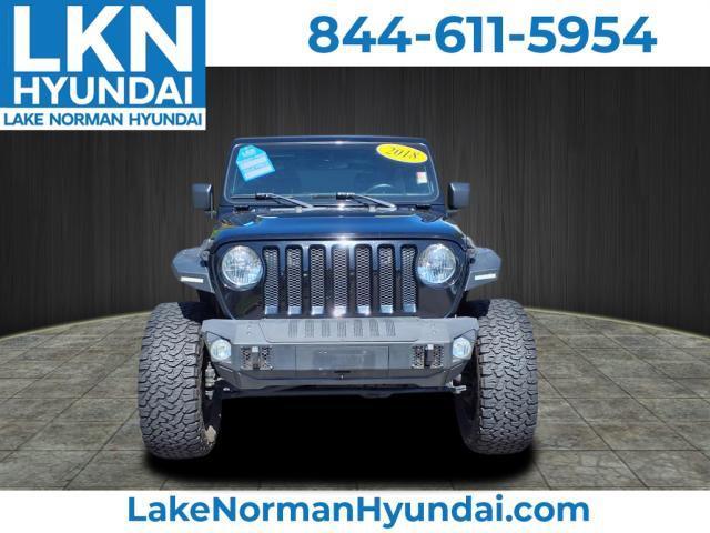 used 2018 Jeep Wrangler Unlimited car, priced at $25,957