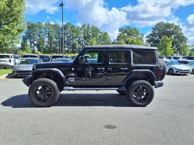 used 2018 Jeep Wrangler Unlimited car, priced at $25,957