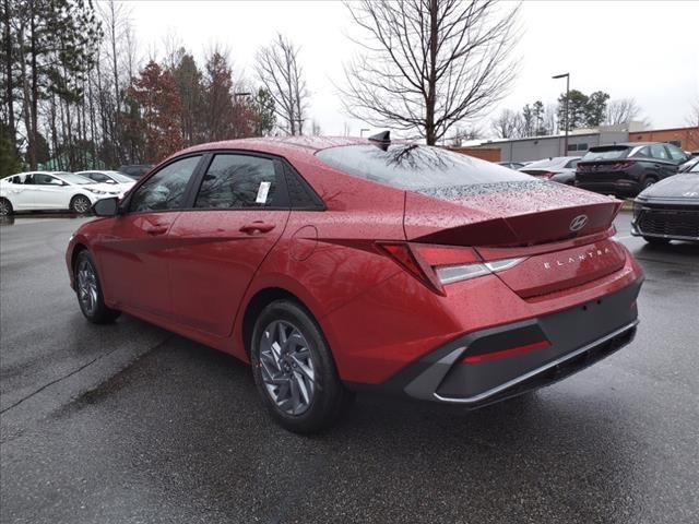 new 2024 Hyundai Elantra car, priced at $25,354