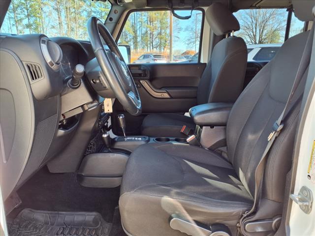 used 2015 Jeep Wrangler Unlimited car, priced at $18,928