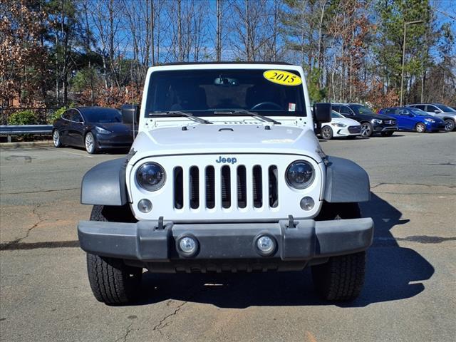 used 2015 Jeep Wrangler Unlimited car, priced at $18,928