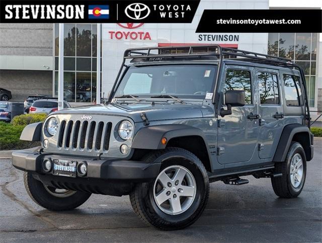 used 2014 Jeep Wrangler Unlimited car, priced at $16,700