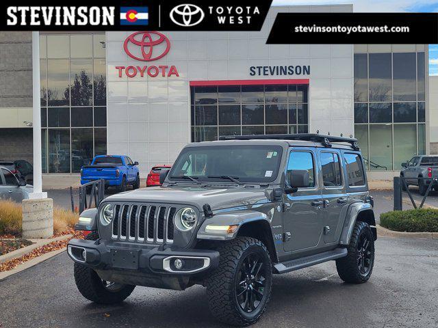 used 2021 Jeep Wrangler Unlimited 4xe car, priced at $29,823