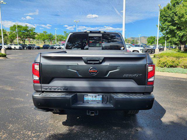 used 2021 Nissan Titan car, priced at $40,099