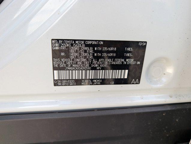 new 2025 Toyota bZ4X car, priced at $40,826