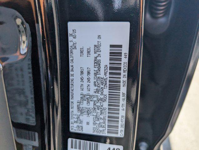 new 2025 Toyota Tacoma car, priced at $43,764