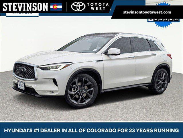 used 2022 INFINITI QX50 car, priced at $35,035