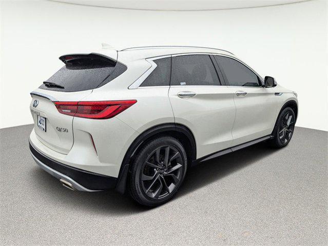 used 2022 INFINITI QX50 car, priced at $35,035