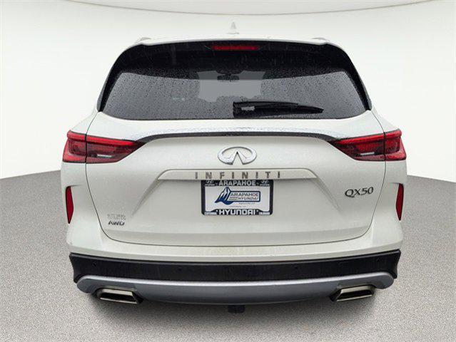 used 2022 INFINITI QX50 car, priced at $35,035