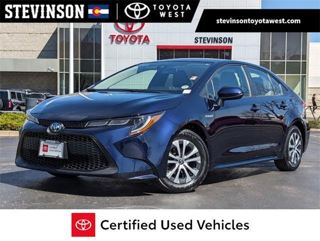 used 2021 Toyota Corolla Hybrid car, priced at $23,989