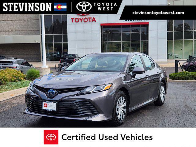 used 2019 Toyota Camry Hybrid car, priced at $24,937