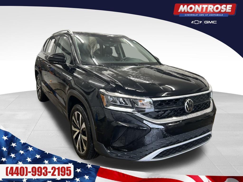 used 2023 Volkswagen Taos car, priced at $21,500