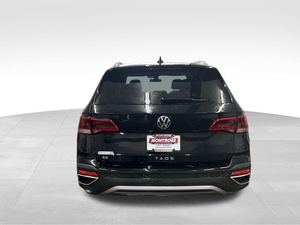 used 2023 Volkswagen Taos car, priced at $22,500