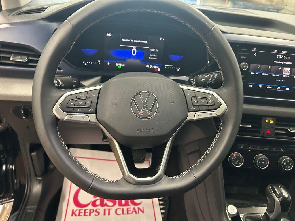 used 2023 Volkswagen Taos car, priced at $22,500