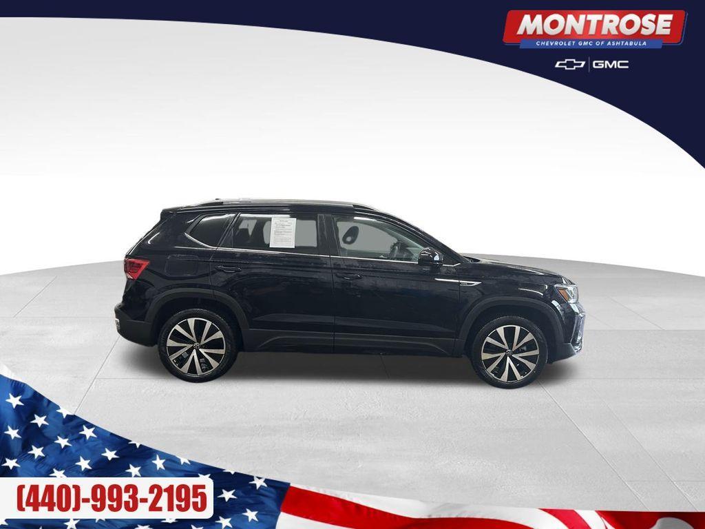 used 2023 Volkswagen Taos car, priced at $21,500