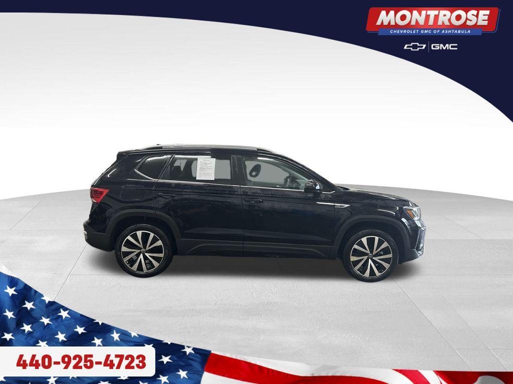 used 2023 Volkswagen Taos car, priced at $19,500