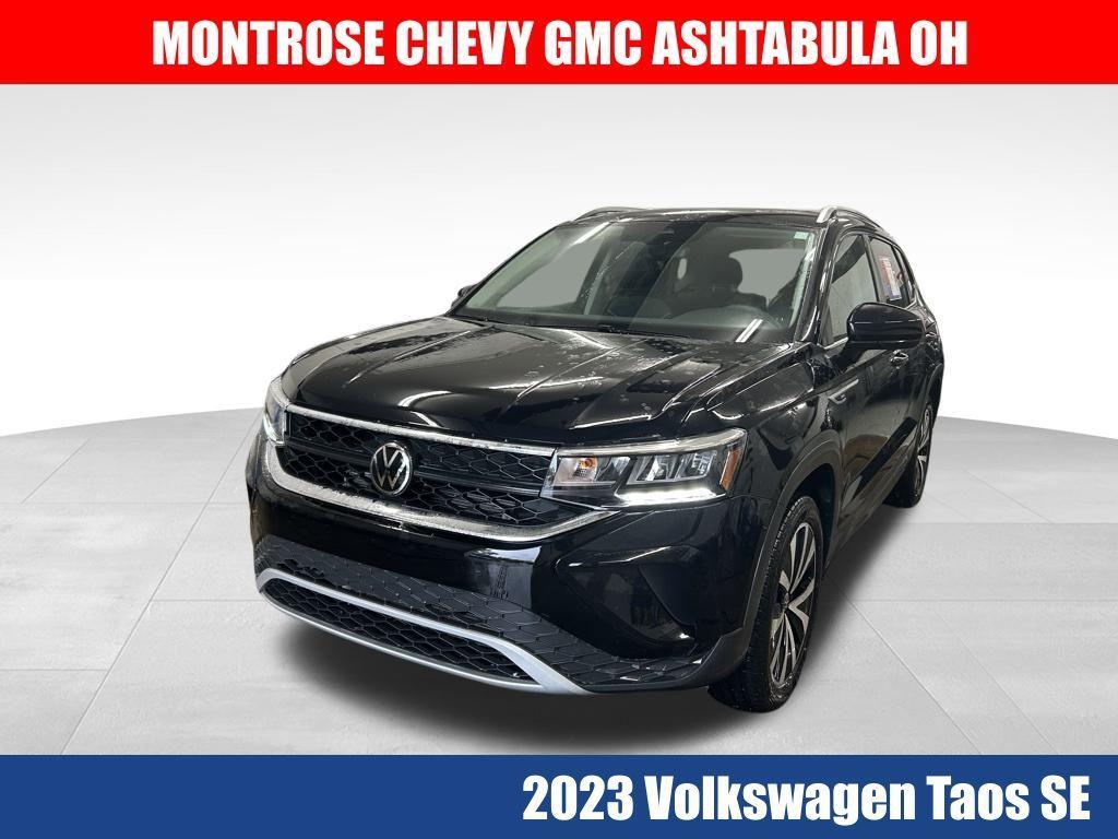 used 2023 Volkswagen Taos car, priced at $22,500