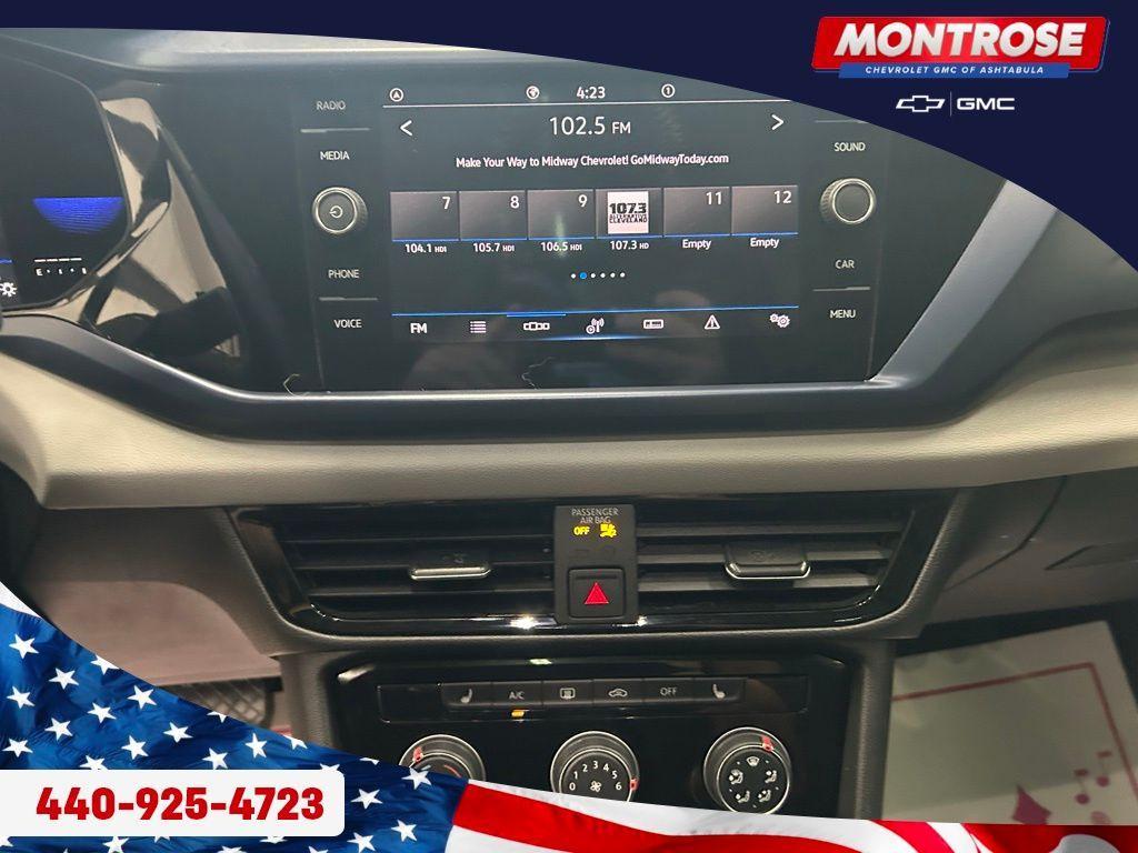 used 2023 Volkswagen Taos car, priced at $19,500