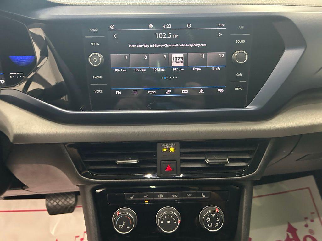 used 2023 Volkswagen Taos car, priced at $22,500