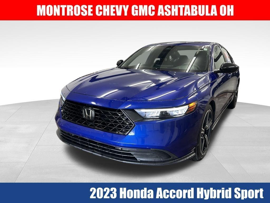 used 2023 Honda Accord Hybrid car, priced at $24,500