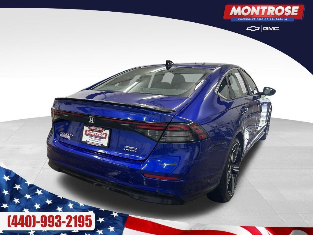 used 2023 Honda Accord Hybrid car, priced at $23,900