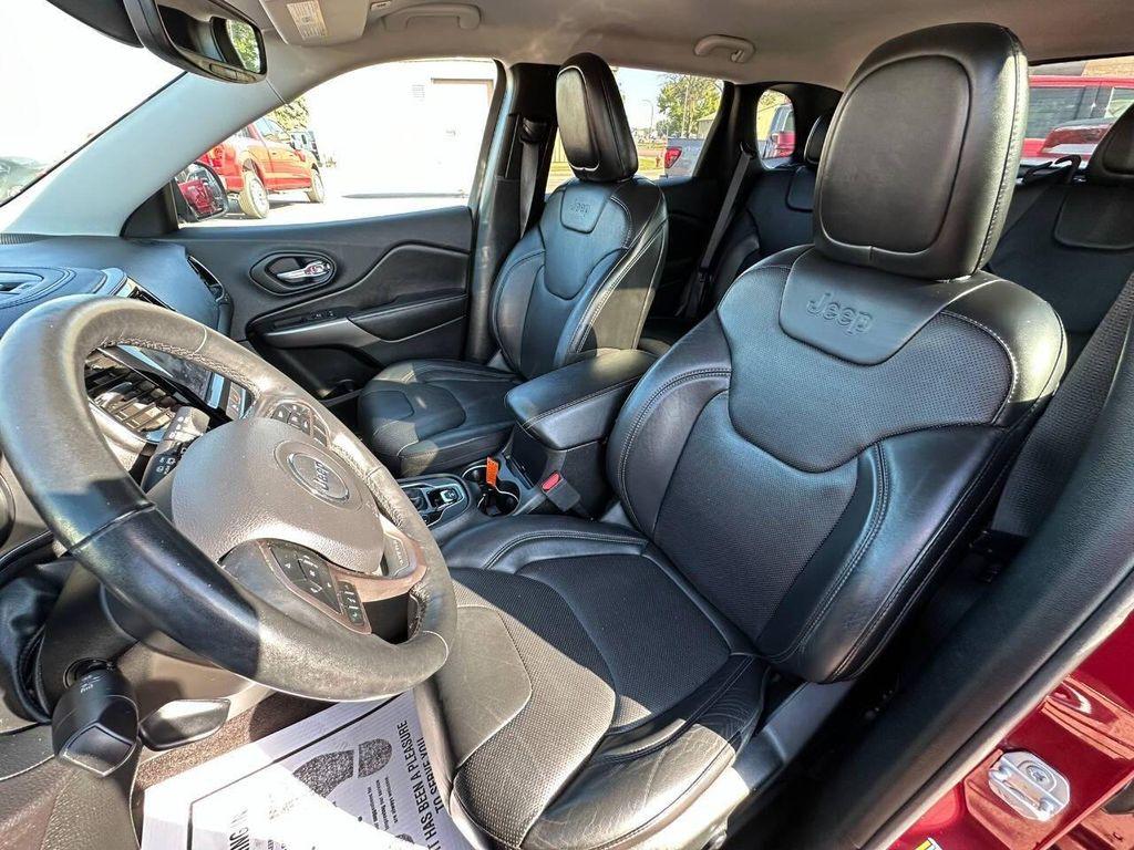 used 2019 Jeep Cherokee car, priced at $13,900