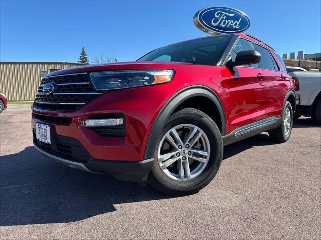 used 2022 Ford Explorer car, priced at $38,900