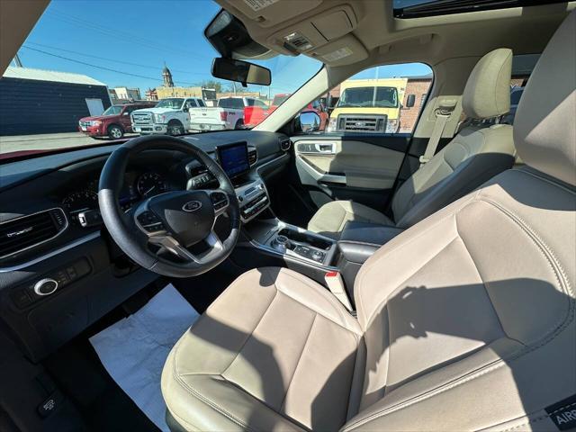 used 2022 Ford Explorer car, priced at $38,900