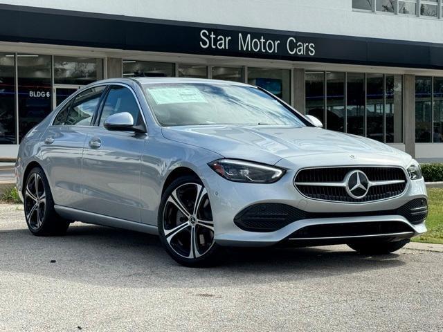 new 2024 Mercedes-Benz C-Class car, priced at $49,485