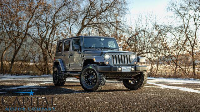 used 2017 Jeep Wrangler Unlimited car, priced at $21,950