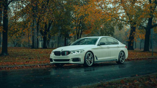 used 2018 BMW M550 car, priced at $34,950