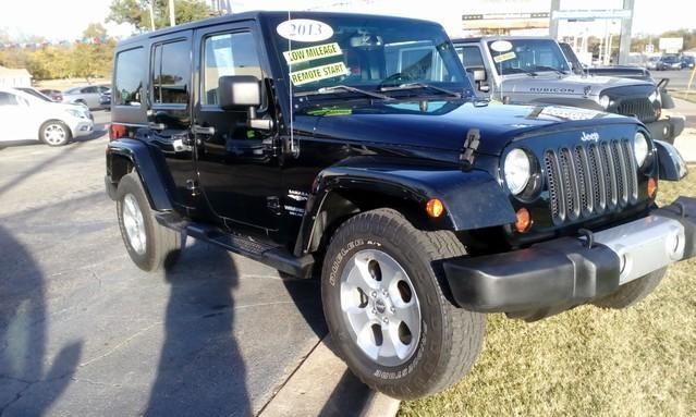 used 2013 Jeep Wrangler Unlimited car