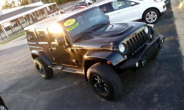 used 2015 Jeep Wrangler Unlimited car