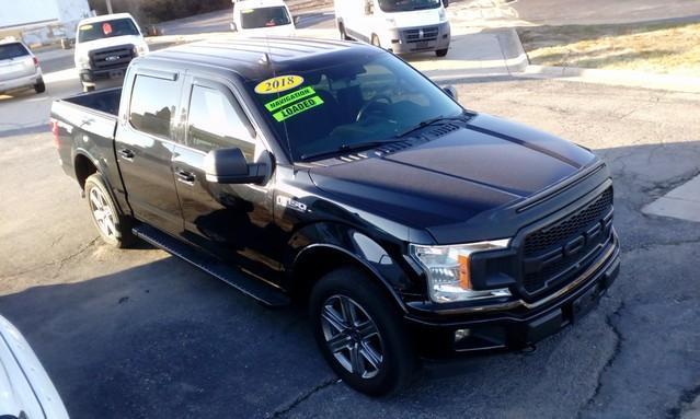 used 2018 Ford F-150 car, priced at $24,500