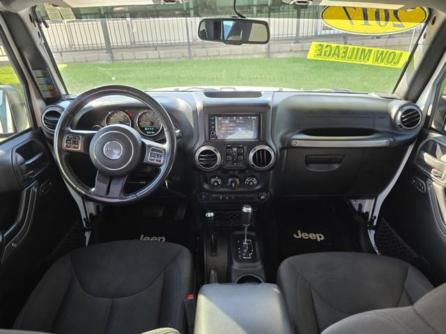 used 2017 Jeep Wrangler Unlimited car, priced at $20,995