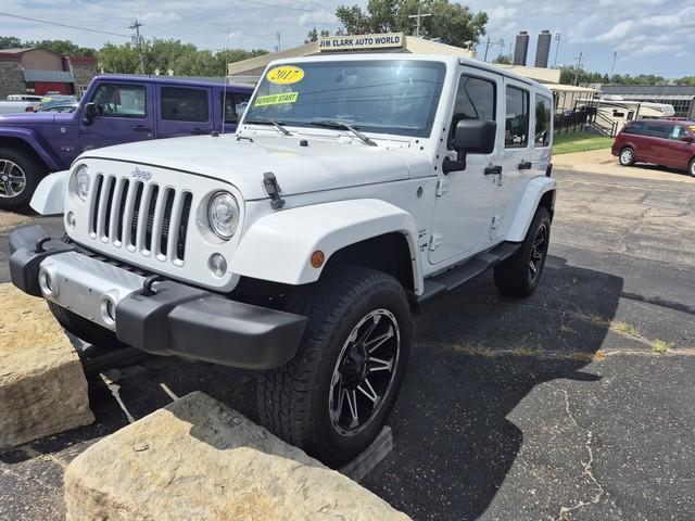 used 2017 Jeep Wrangler Unlimited car, priced at $19,995