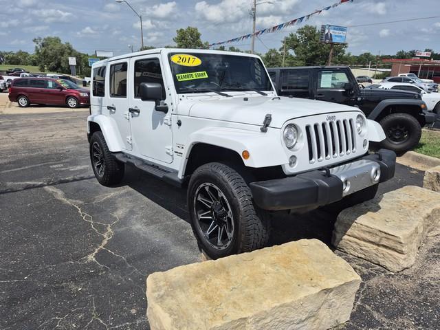 used 2017 Jeep Wrangler Unlimited car, priced at $19,995