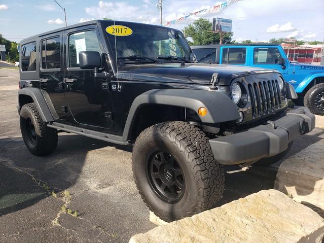 used 2017 Jeep Wrangler Unlimited car, priced at $19,995